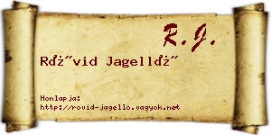 Rövid Jagelló névjegykártya